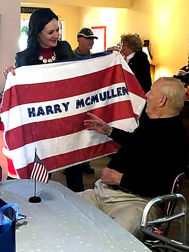 Milesburg American Legion remembers Pearl Harbor with Stephanie